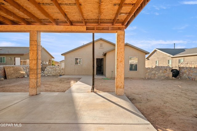 exterior space featuring a patio area