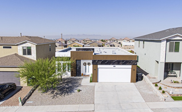 341 Sleepy Run St, El Paso, TX 79928 - view of front of property with a residential view and concrete driveway