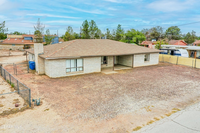 view of ranch-style home