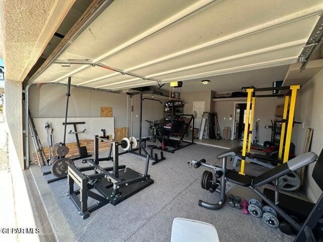 view of exercise room