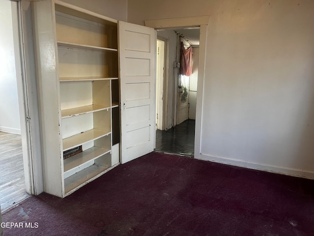 view of closet