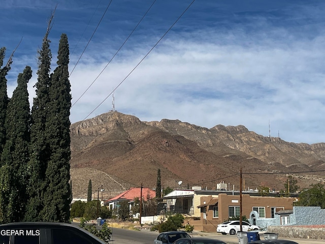 view of mountain feature