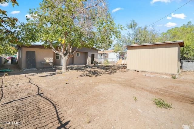 view of rear view of house