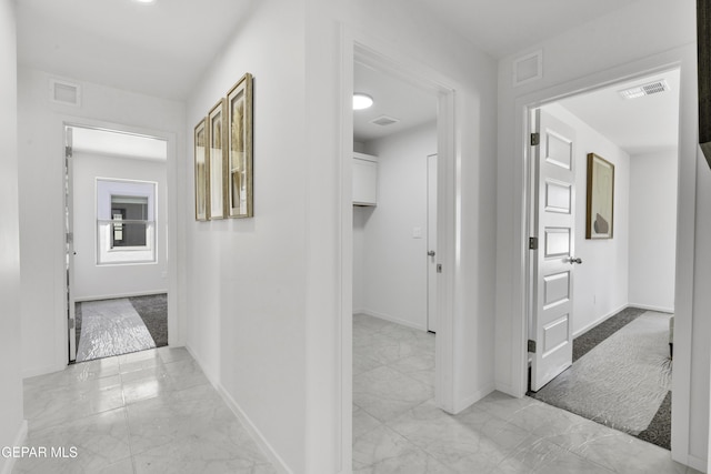 15248 Gauge Ct, El Paso, TX 79938 - corridor featuring marble finish floor and visible vents