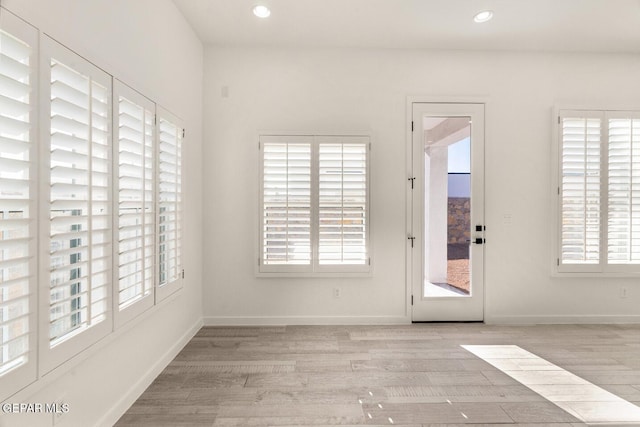 13397 Highworth Dr, El Paso, TX 79928 - interior space with plenty of natural light, recessed lighting, and light wood-style floors