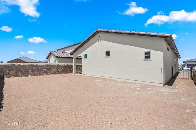 view of rear view of property