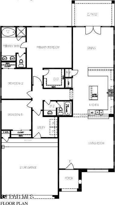 13653 Prime Vista Ct, El Paso, TX 79928 - view of property floor plan