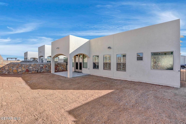 13653 Prime Vista Ct, El Paso, TX 79928 - rear view of property with stucco siding