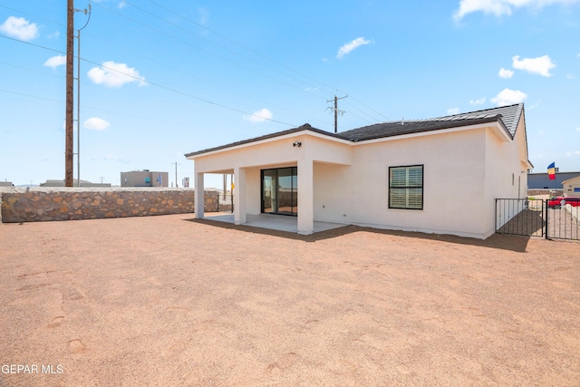 14956 Hill Ridge Ct, El Paso, TX 79938 - back of house with a patio and stucco siding