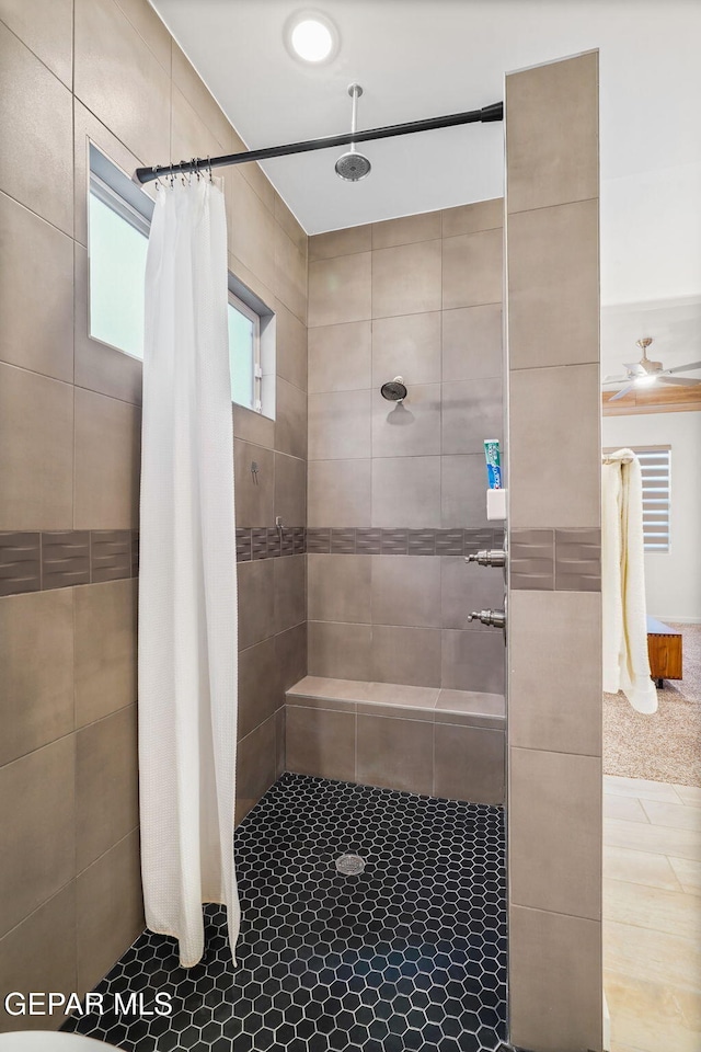 2300 Tierra Zaria, El Paso, TX 79938 - full bathroom with tiled shower