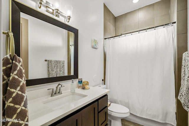 2300 Tierra Zaria, El Paso, TX 79938 - bathroom with vanity and shower / bath combo