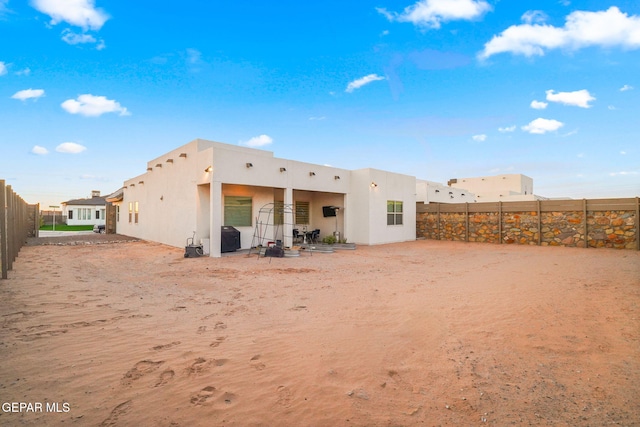 2300 Tierra Zaria, El Paso, TX 79938 - back of house with stucco siding