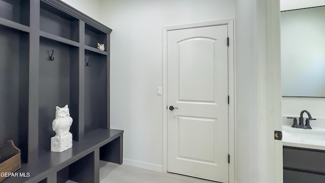 5844 Kobe Bryant St, El Paso, TX 79924 - mudroom with a sink