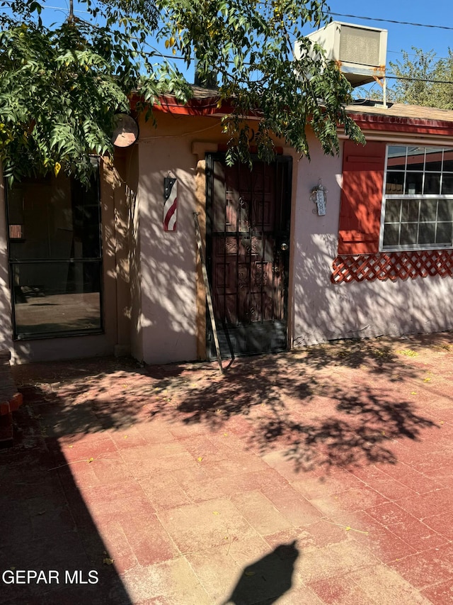 exterior space with a patio