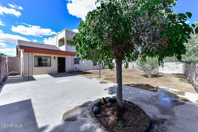 exterior space with a patio