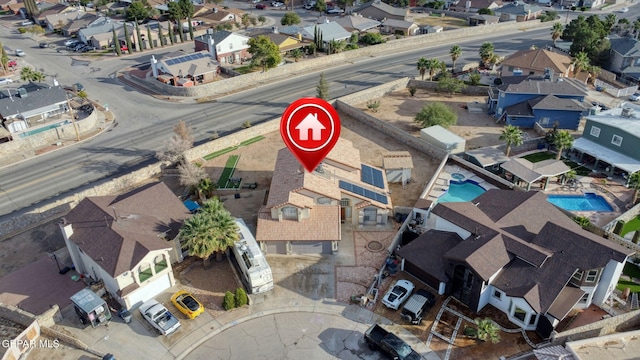 12196 Dos Rios Dr, El Paso, TX 79936 - drone / aerial view