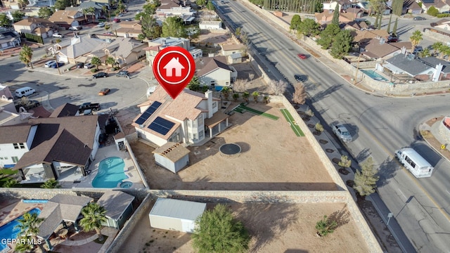 12196 Dos Rios Dr, El Paso, TX 79936 - bird's eye view