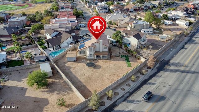 12196 Dos Rios Dr, El Paso, TX 79936 - aerial view