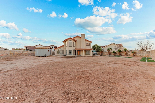 12196 Dos Rios Dr, El Paso, TX 79936 - view of back of house