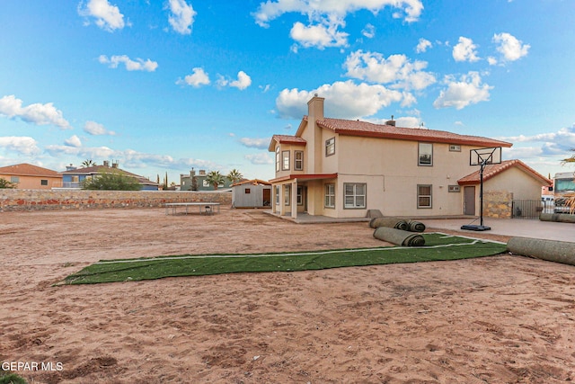 12196 Dos Rios Dr, El Paso, TX 79936 - view of back of property