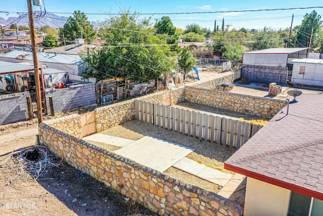 7120-7122 Second St, Canutillo, TX 79835 - view of yard featuring fence