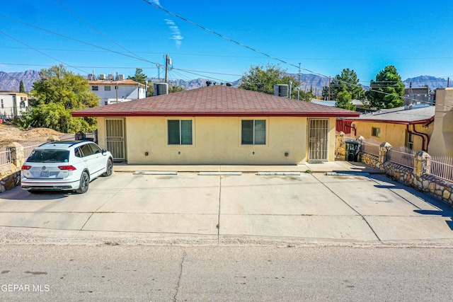 view of ranch-style house