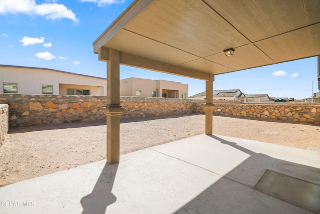 view of patio