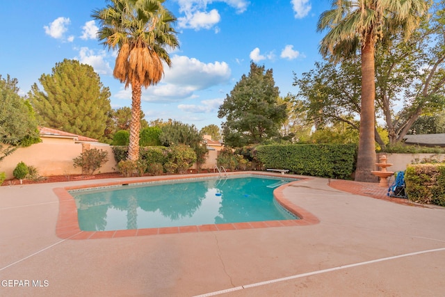 view of swimming pool