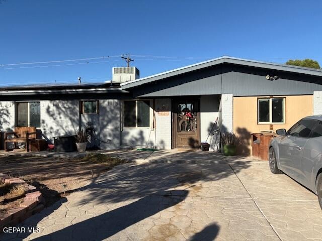 view of ranch-style house