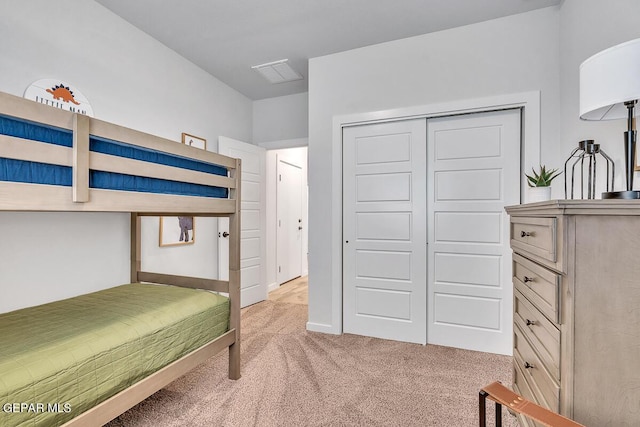 900 Stoke St, El Paso, TX 79928 - bedroom featuring light carpet and a closet