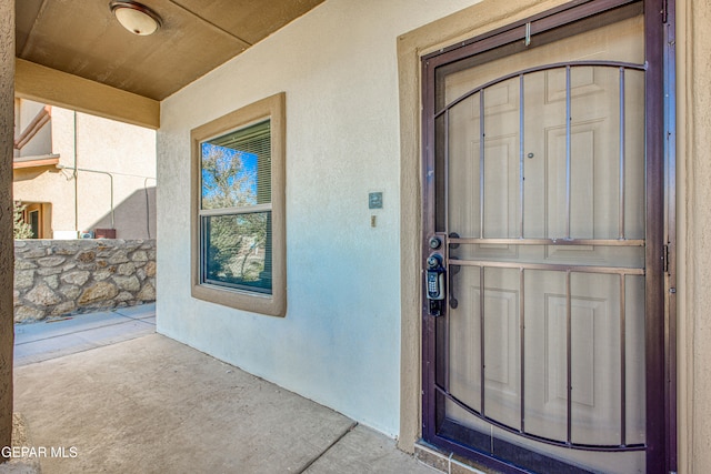 view of entrance to property