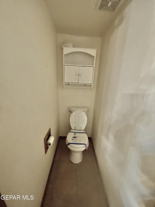 bathroom with toilet