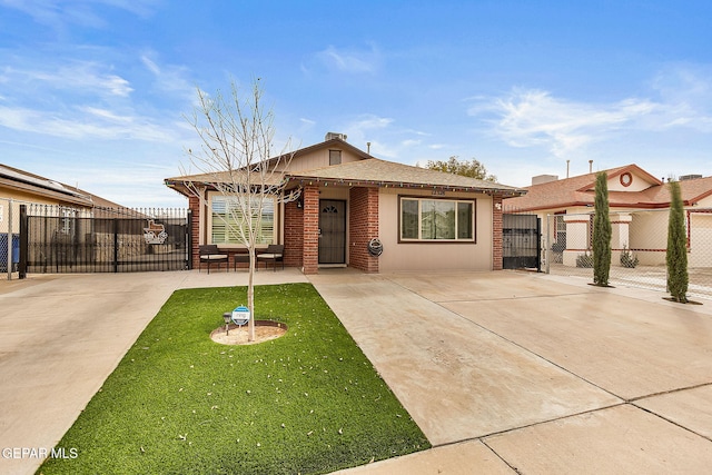 view of front of house featuring a patio area