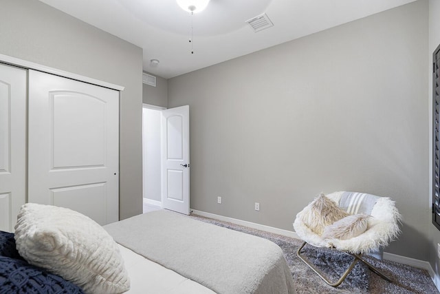 208 Playa Vista St, Horizon City, TX 79928 - bedroom featuring carpet, a closet, and baseboards