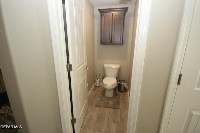 bathroom featuring toilet