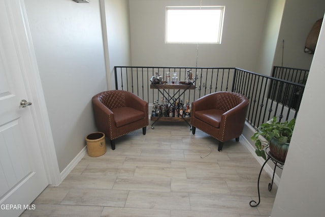 view of sitting room