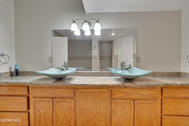 bathroom featuring sink