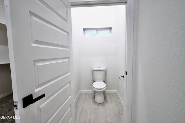 bathroom with toilet