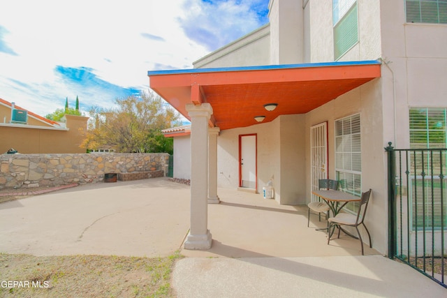 view of patio / terrace