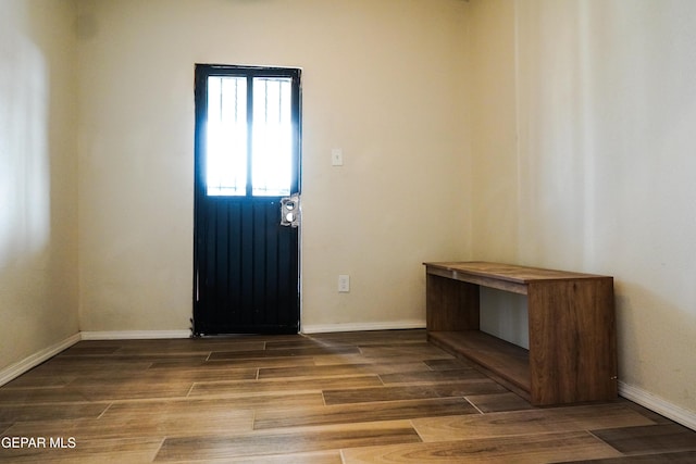 2406 Lebanon Rear, Rear, El Paso, TX 79930 - foyer with wood finished floors and baseboards