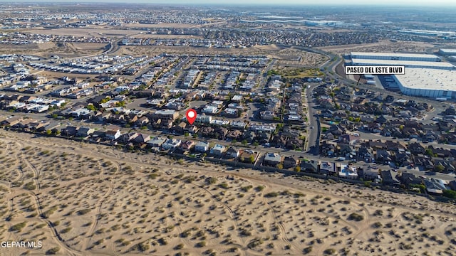 12298 Stansbury Dr, El Paso, TX 79928 - aerial view
