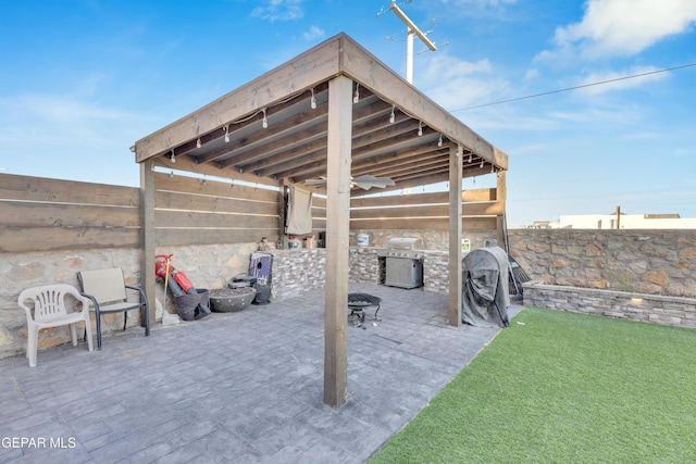 912 Crystal Deer Dr, El Paso, TX 79928 - view of patio / terrace