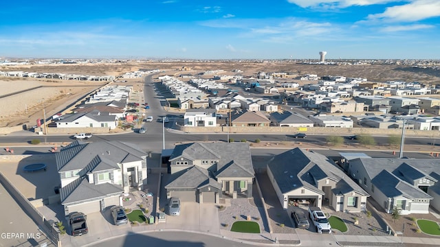 912 Crystal Deer Dr, El Paso, TX 79928 - aerial perspective of suburban area