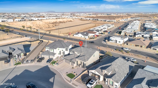 912 Crystal Deer Dr, El Paso, TX 79928 - aerial view of property and surrounding area featuring nearby suburban area
