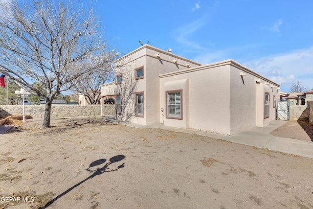 view of rear view of house