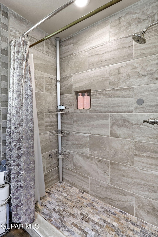 11179 Leo Collins Dr, El Paso, TX 79936 - bathroom featuring tiled shower