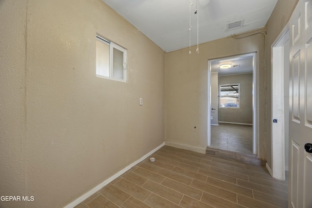 interior space featuring hardwood / wood-style floors