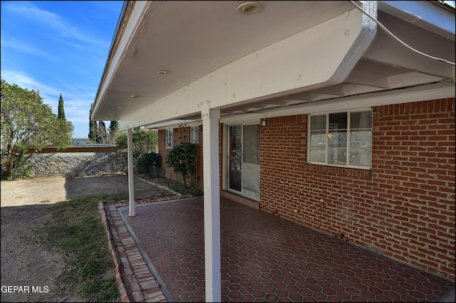 view of patio