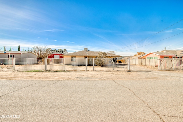 view of ranch-style house