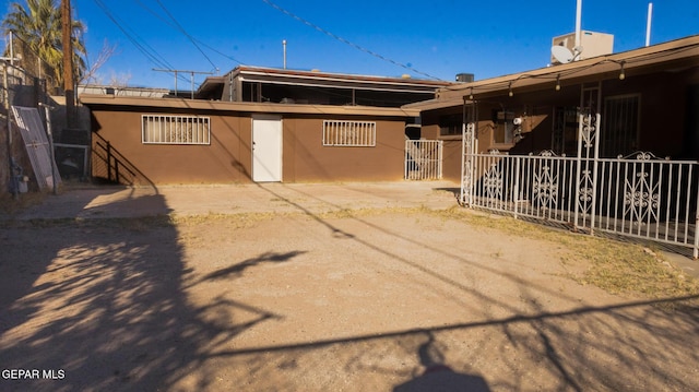 view of rear view of house